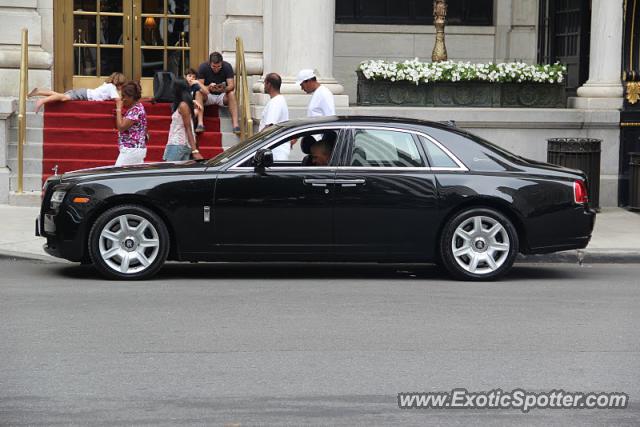Rolls Royce Ghost spotted in Manhattan, New York