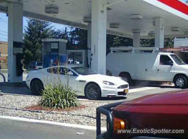 Aston Martin DBS spotted in Fairfield, New Jersey
