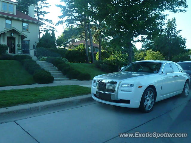 Rolls Royce Ghost spotted in Minneapolis, Minnesota