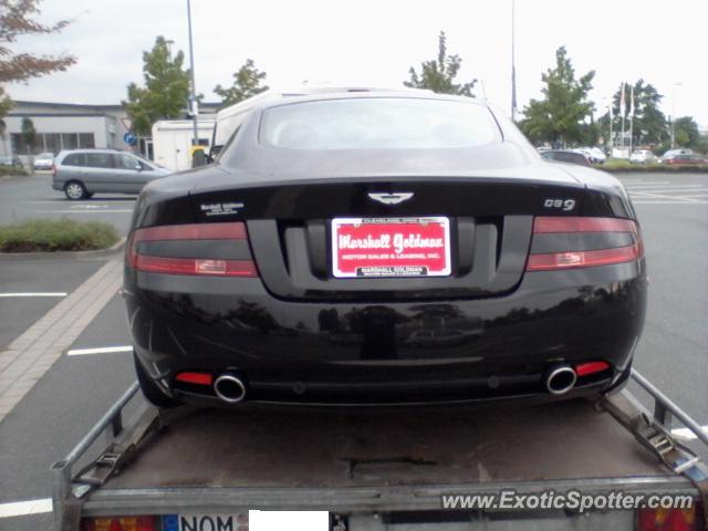 Aston Martin DB9 spotted in Hemmingen, Lower Saxony, Germany