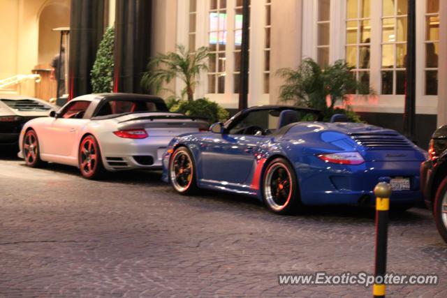 Porsche 911 spotted in Los Angeles, California