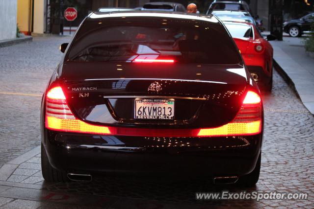 Mercedes Maybach spotted in Los Angeles, California