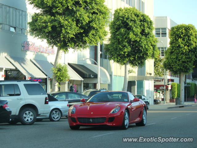 Ferrari 599GTB spotted in Los Angeles, California