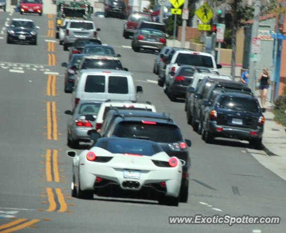 Ferrari 458 Italia spotted in Los Angeles, California