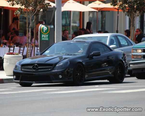 Mercedes SL 65 AMG spotted in Los Angeles, California