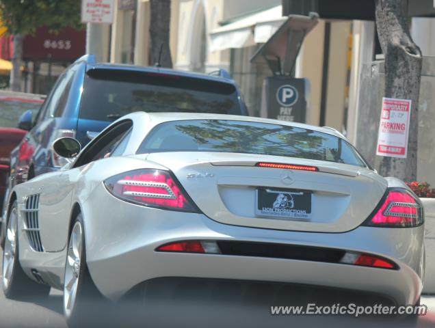 Mercedes SLR spotted in Los Angeles, California