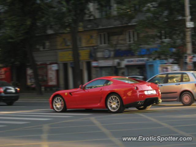 Ferrari 599GTB spotted in Bucharest, Romania