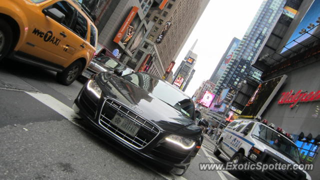 Audi R8 spotted in New York, New York, United States