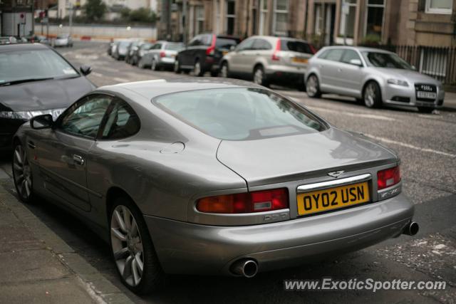 Aston Martin DB7 spotted in Edinburgh, United Kingdom