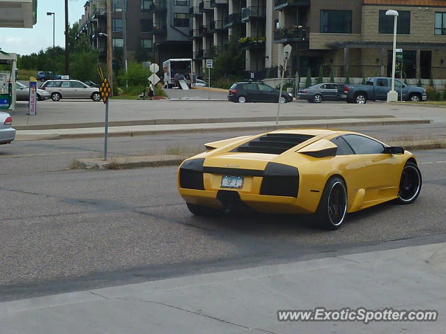 Lamborghini Murcielago spotted in MInneapolis, Minnesota