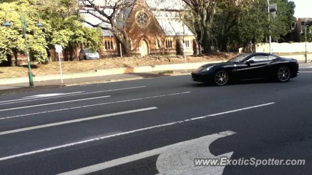 Ferrari California spotted in Brisbane, Australia