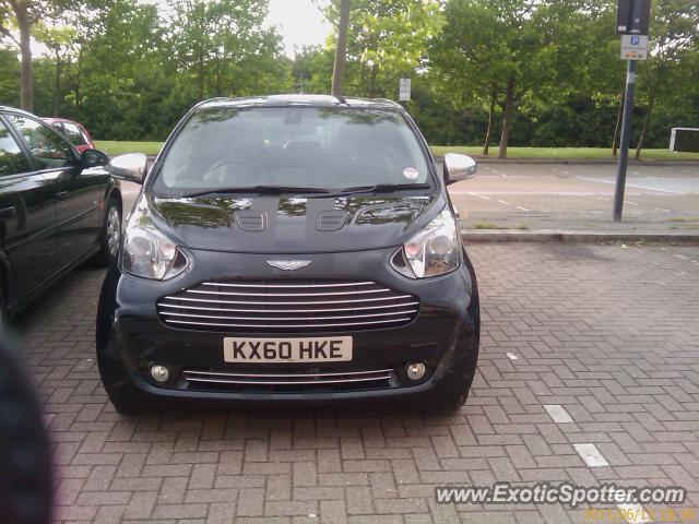Aston Martin Cygnet spotted in Milton Keynes, United Kingdom