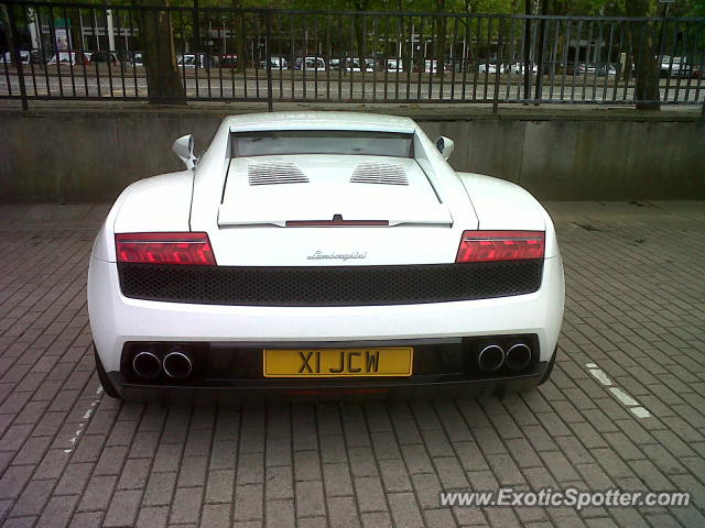 Lamborghini Gallardo spotted in Milton Keynes, United Kingdom
