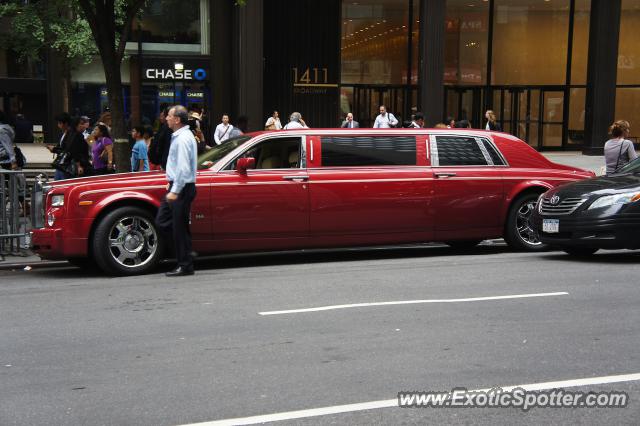 Rolls Royce Phantom spotted in New York, United States