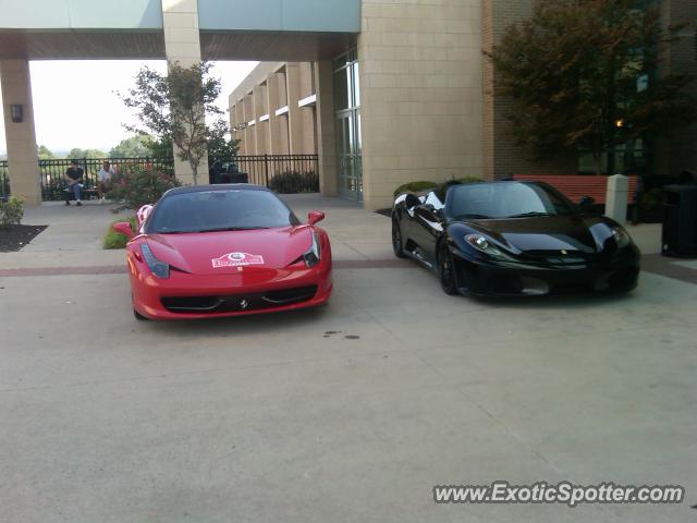 Ferrari 458 Italia spotted in Overland Park, Kansas