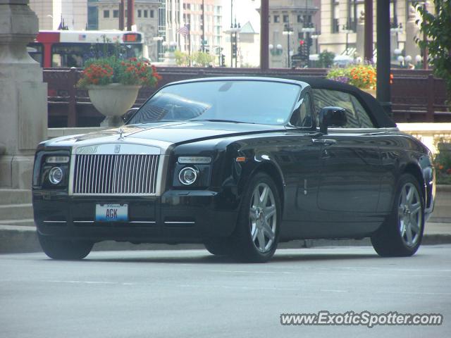 Rolls Royce Phantom spotted in Chicago, Illinois