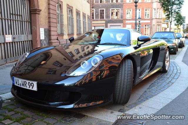 Porsche Carrera GT spotted in Mainz, Germany