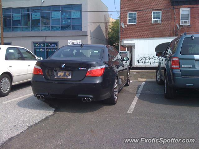 BMW M5 spotted in Philadelphia, Pennsylvania