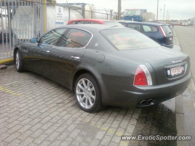 Maserati Quattroporte spotted in Antwerp, Belgium