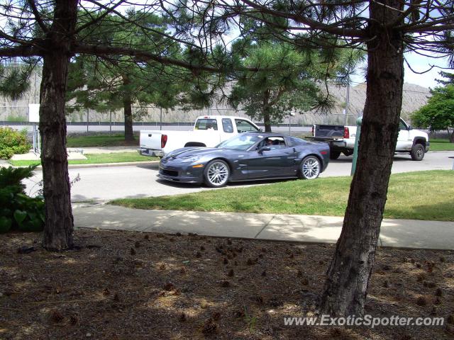 Chevrolet Corvette ZR1 spotted in Waukegan, Illinois