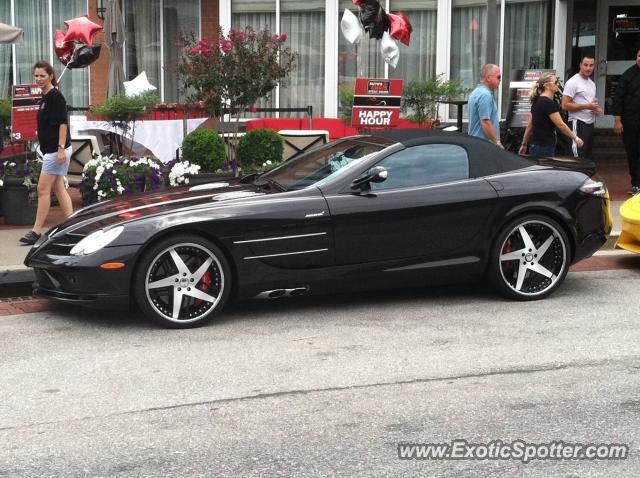 Mercedes SLR spotted in Baltimore, Maryland