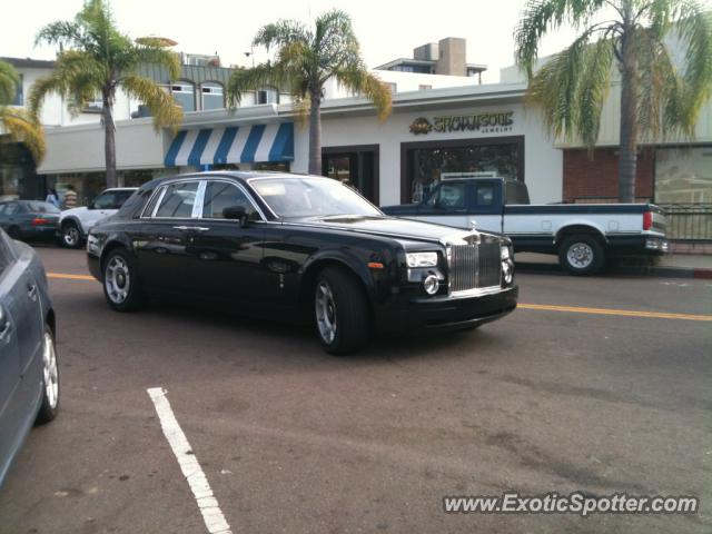 Rolls Royce Phantom spotted in La Jolla, California