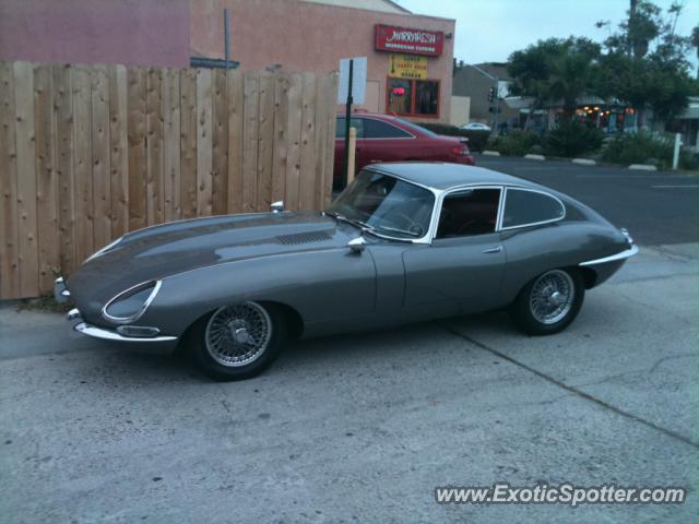 Jaguar E-Type spotted in La Jolla, California