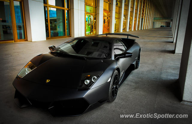 Lamborghini Murcielago spotted in Beijing, China