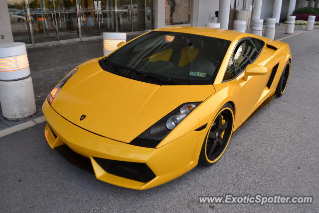 Lamborghini Gallardo spotted in King Of Prussia, Pennsylvania