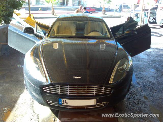 Aston Martin Rapide spotted in Istanbul, Turkey