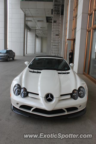 Mercedes SLR spotted in Beijing, China