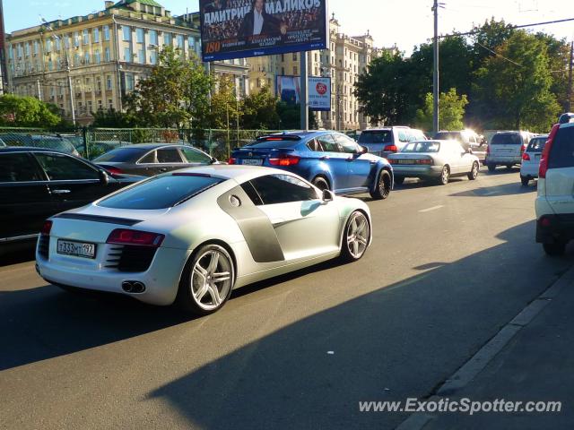 Audi R8 spotted in Moscow, Russia