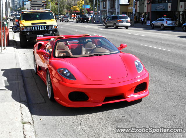 Ferrari F430 spotted in Edmonton, Canada