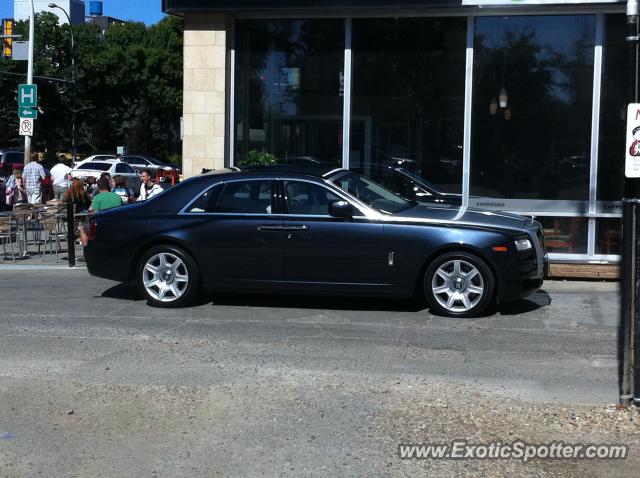 Rolls Royce Ghost spotted in Edmonton, Canada