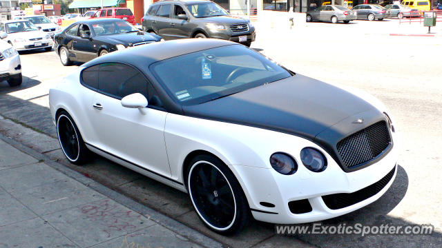 Bentley Continental spotted in West Los Angeles, California