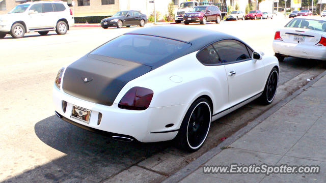 Bentley Continental spotted in West Los Angeles, California