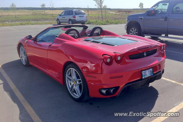 Ferrari F430 spotted in Winnipeg, Canada
