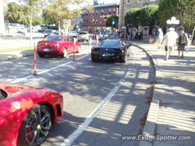 Ferrari 458 Italia spotted in Newport, Rhode Island