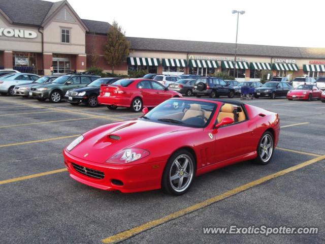 Ferrari 575M spotted in Deer Park, Illinois