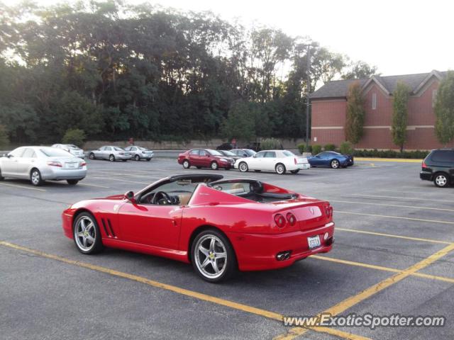Ferrari 575M spotted in Deer Park, Illinois