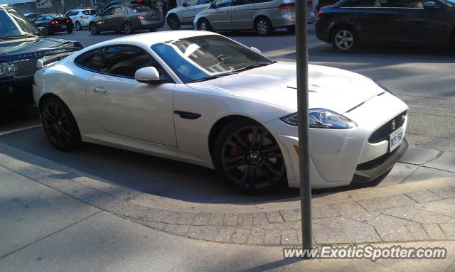 Jaguar XKR-S spotted in Toronto, Canada