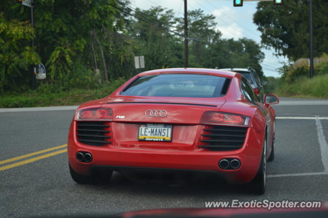 Audi R8 spotted in Glen Mills, Pennsylvania