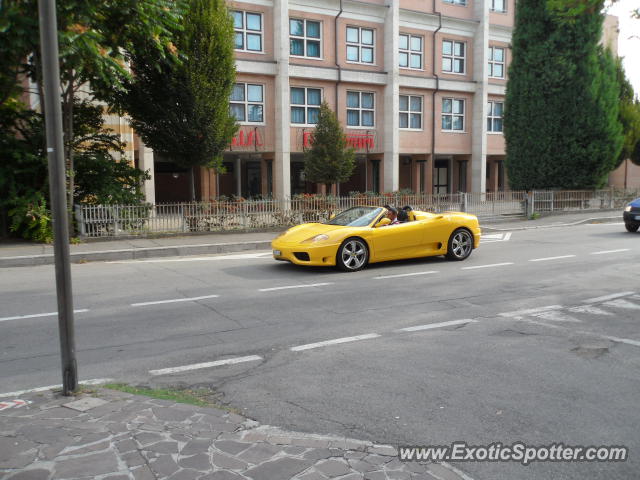Ferrari 360 Modena spotted in Maranello, Italy