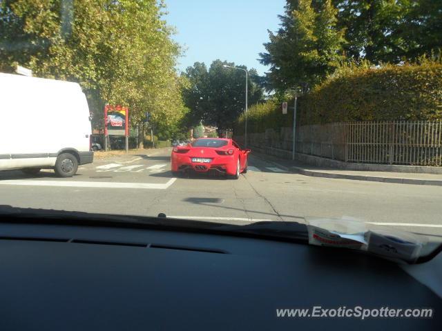 Ferrari 458 Italia spotted in Maranello, Italy