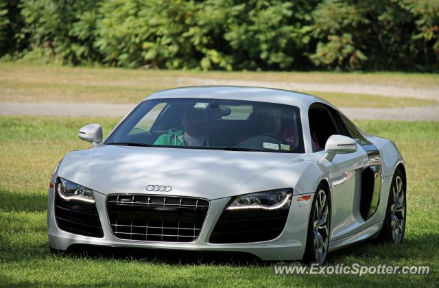 Audi R8 spotted in Saratoga Springs, New York