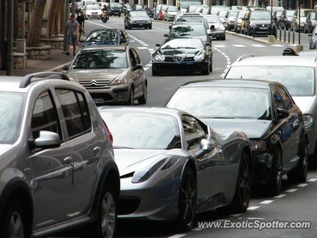 Ferrari 458 Italia spotted in Monte-Carlo, Monaco