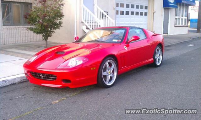 Ferrari 575M spotted in Woodmere, New York