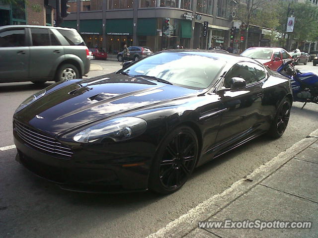 Aston Martin DBS spotted in Montreal, Canada