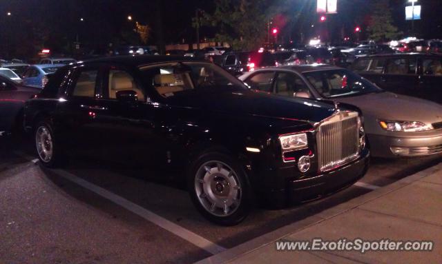 Rolls Royce Phantom spotted in West Roxbury, Massachusetts