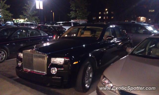 Rolls Royce Phantom spotted in West Roxbury, Massachusetts